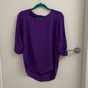 Zara Vibrant Purple Blouse